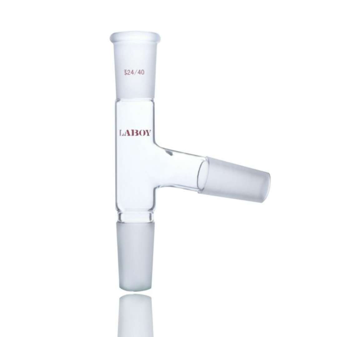 Laboy Three-Way Distillation Adapter With 24/40 Joints