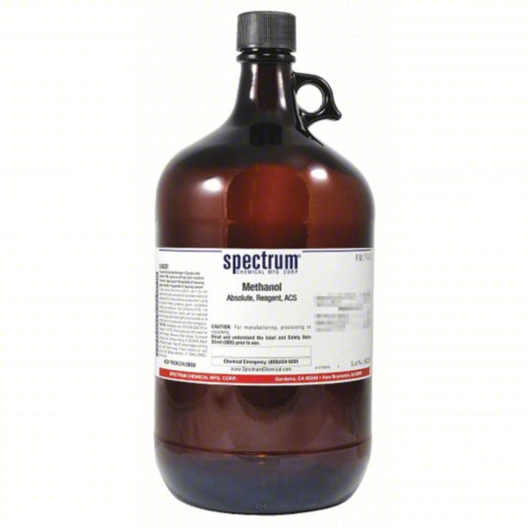 Methanol, ACS Grade 4L (Store Pickup Only)