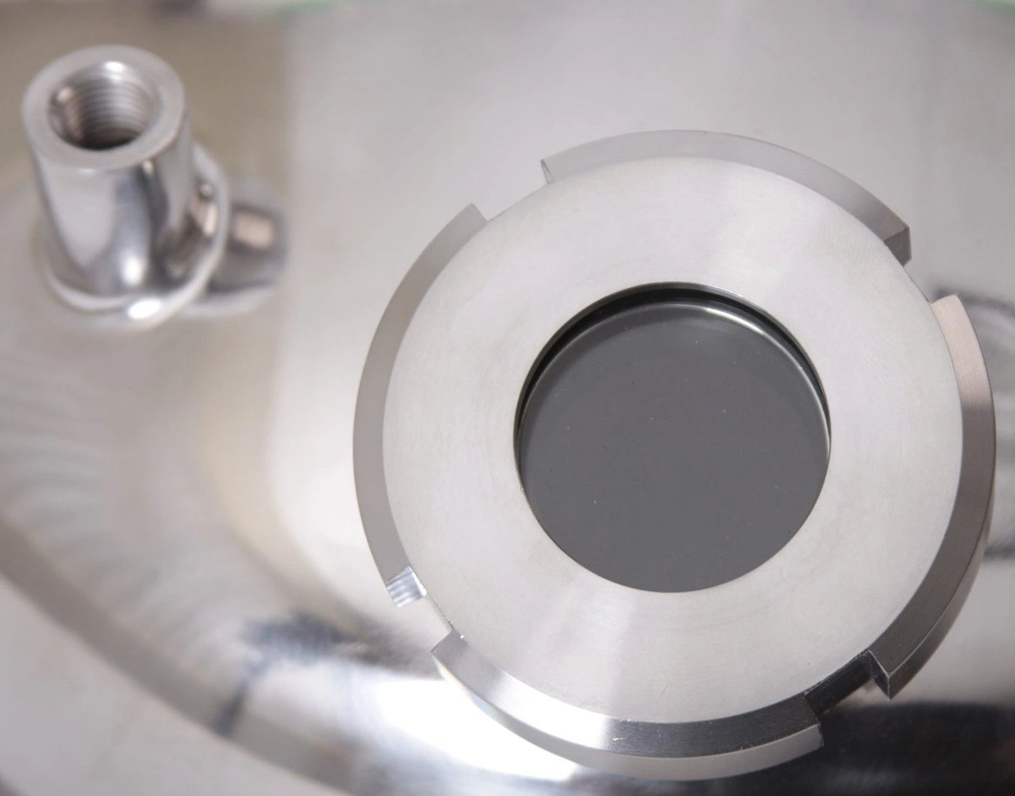 Domed Extraction Tank Lid - Tri Clamp 12" x 1.5" w/ (2) 1.5" SGPVs, (2) FNPT 1/4", FNPT 3/8"
