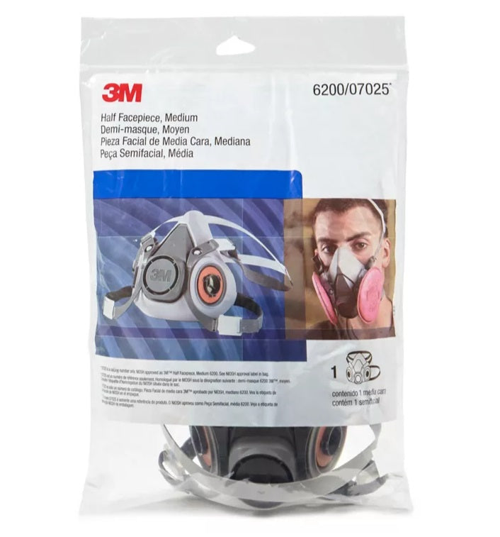 3M 6200 Half-Face Respirator