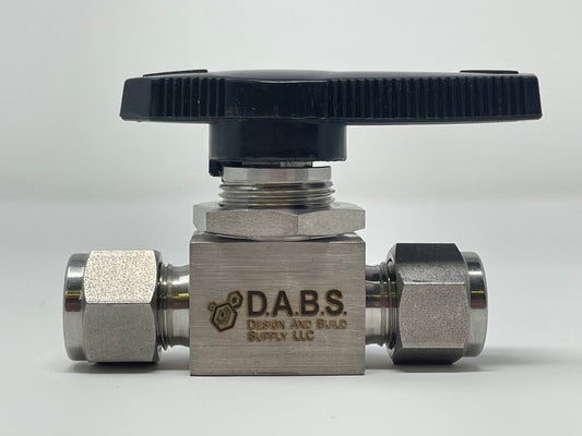 D.A.B.S. Micro One-Piece Instrument Ball Valve