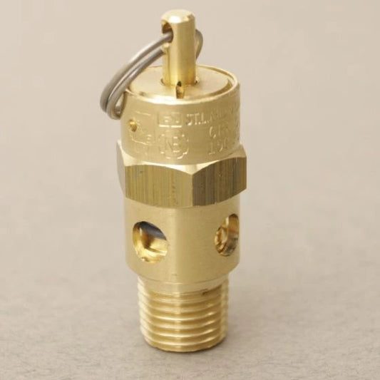 High Pressure Relief Valve - Brass / Viton / ASME