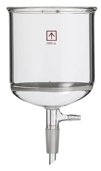 Ai 24/40 Heavy Wall Buchner Funnel W/ 40-80 Micron Frit
