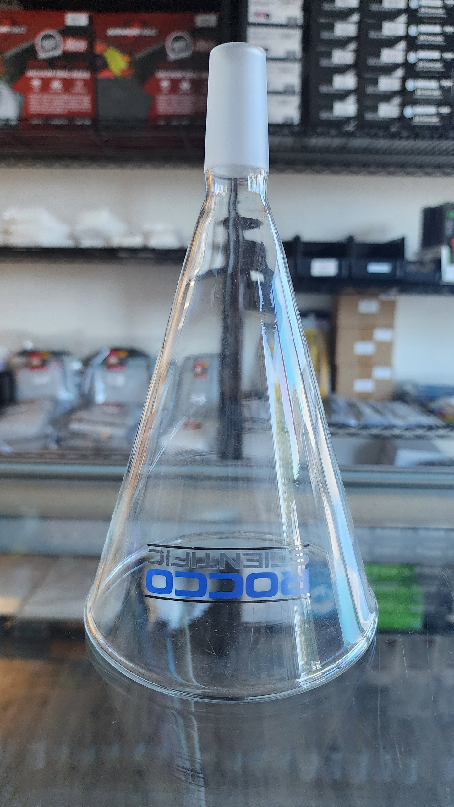 Glass Funnel with Joint