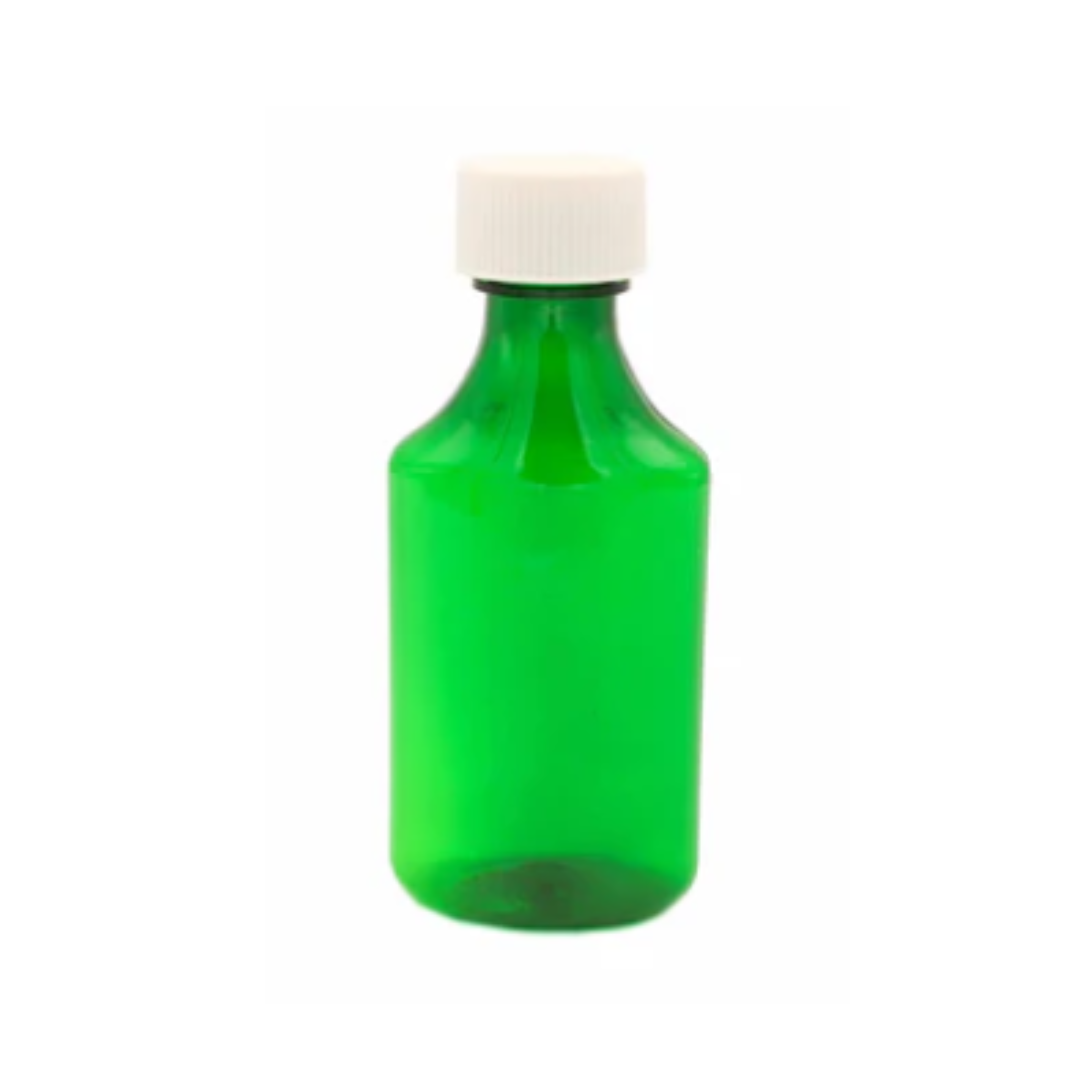 Graduated Oval RX Bottles with Caps