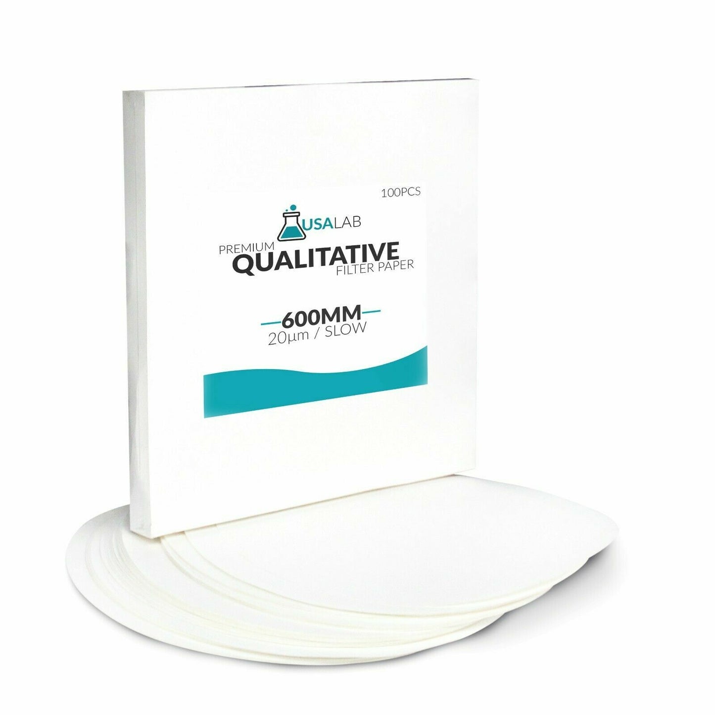 USA Lab Qualitative Filter Paper - Fast 20µm - Various Sizes
