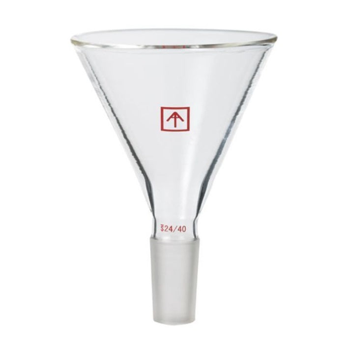 Ai 24/40 Joint Glass Feeding Funnel With 4" Opening