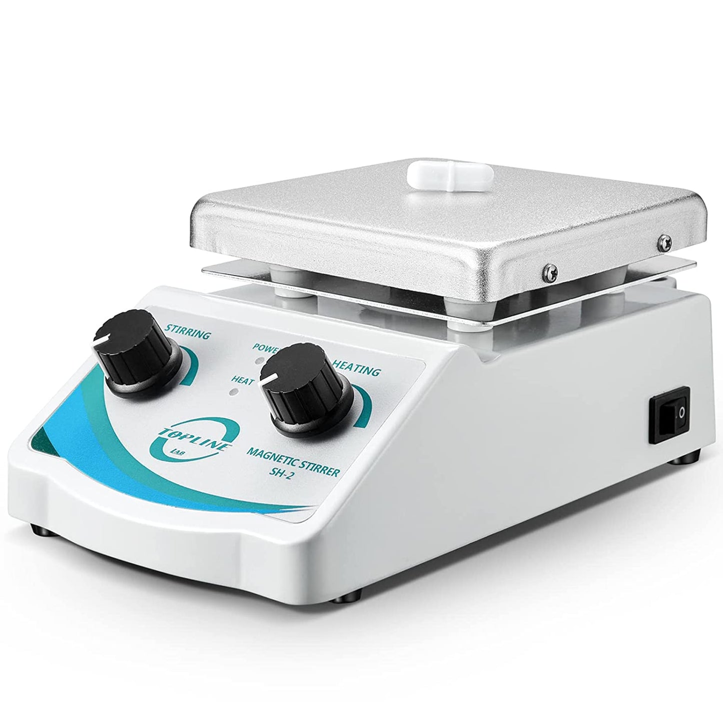 Hot Plate Magnetic Stirrer Mixer Dual Control with 1 inch Stir Bar