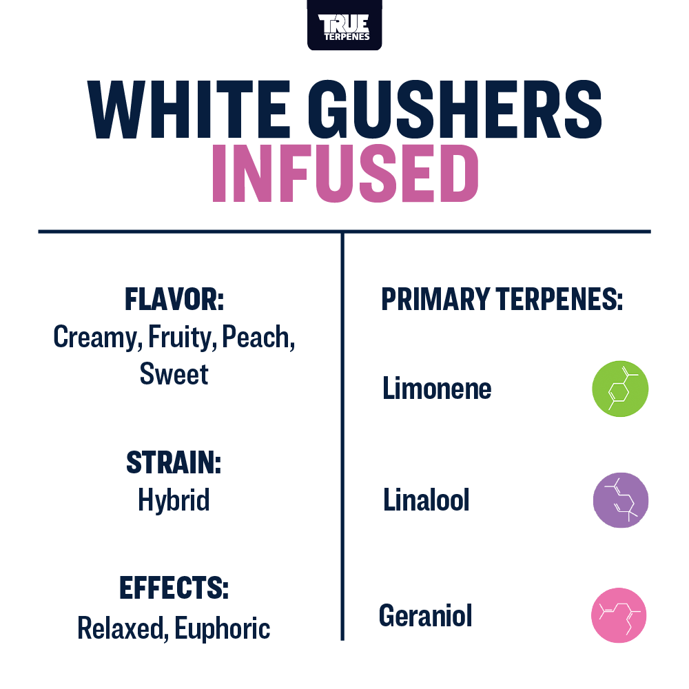 White Gushers Profile - Infused